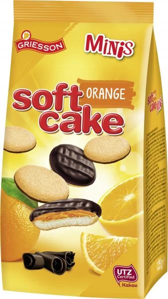 Griesson Soft Cake Minis Orange 1 Griesson Soft Cake Minis Orange