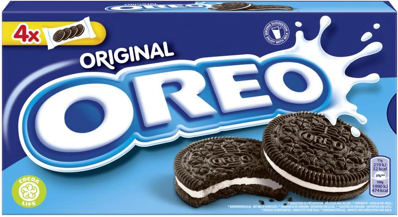 Oreo Doppelkekse Vanillecreme 1 Oreo Doppelkekse Vanillecreme