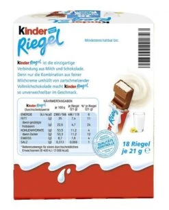 Kinder Riegel Big Pack 6 Kinder Riegel Big Pack -Lebensmittel Verkäufe 4502030721 4008400221823 03.jpg