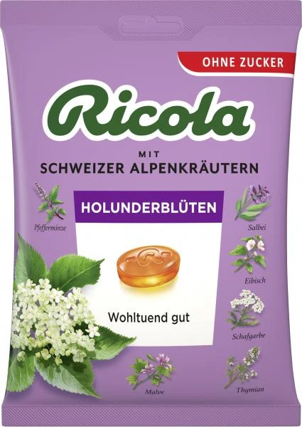 Ricola Holunderblüten Ohne Zucker 1 Ricola Holunderblüten Ohne Zucker
