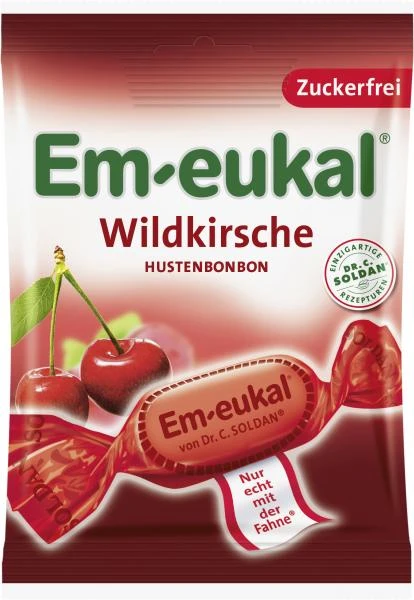 Em-eukal Hustenbonbons Wildkirsche Zuckerfrei 1 Em-eukal Hustenbonbons Wildkirsche Zuckerfrei