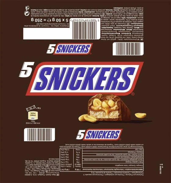 Snickers Schokoriegel Multipack 2 Snickers Schokoriegel Multipack – Bild 2