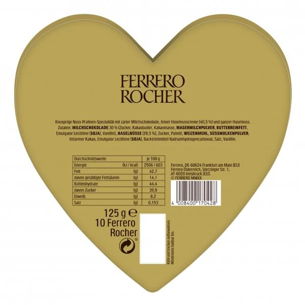 Ferrero Rocher Herz 2 Ferrero Rocher Herz – Bild 2