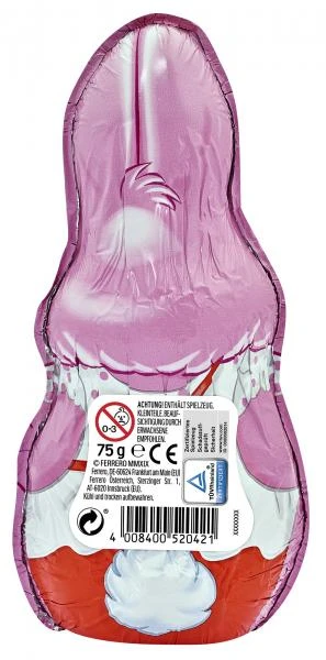 Kinder Schokolade Osterhase Mit Überraschung 2 Kinder Schokolade Osterhase Mit Überraschung – Bild 2