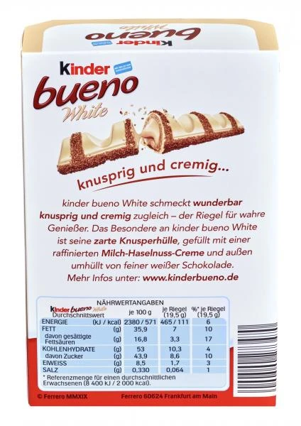 Kinder Bueno White 3 Kinder Bueno White – Bild 3