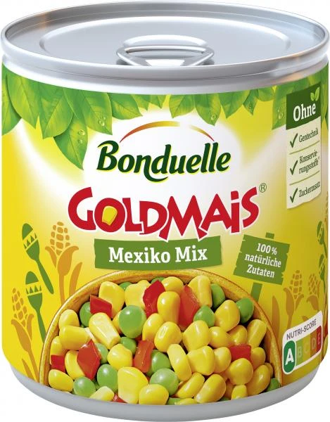 Bonduelle Goldmais Mexiko Mix 1 Bonduelle Goldmais Mexiko Mix