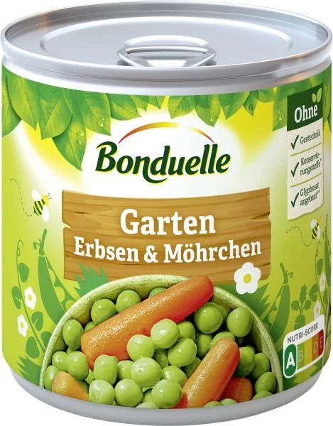 Bonduelle Garten Erbsen & Möhrchen 1 Bonduelle Garten Erbsen & Möhrchen