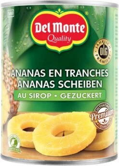 Del Monte Ananas Scheiben Gezuckert