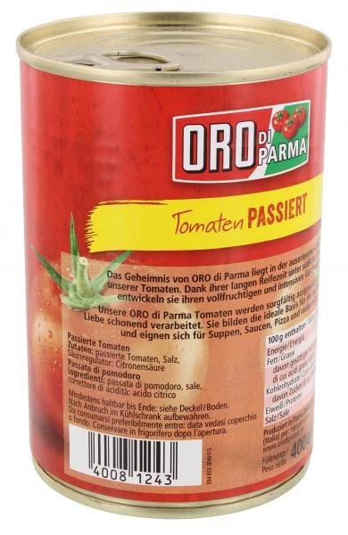 Oro Di Parma Tomaten Passiert 2 Oro Di Parma Tomaten Passiert – Bild 2