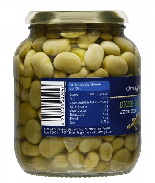 Küstengold Dicke Bohnen Weiße Kerne 3 Küstengold Dicke Bohnen Weiße Kerne – Bild 3