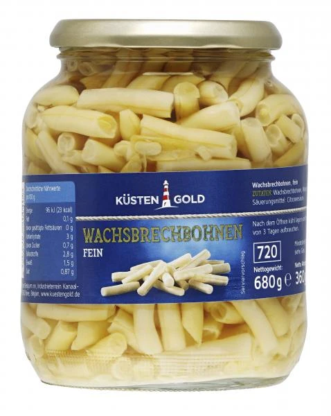 Küstengold Wachsbrechbohnen Fein 1 Küstengold Wachsbrechbohnen Fein