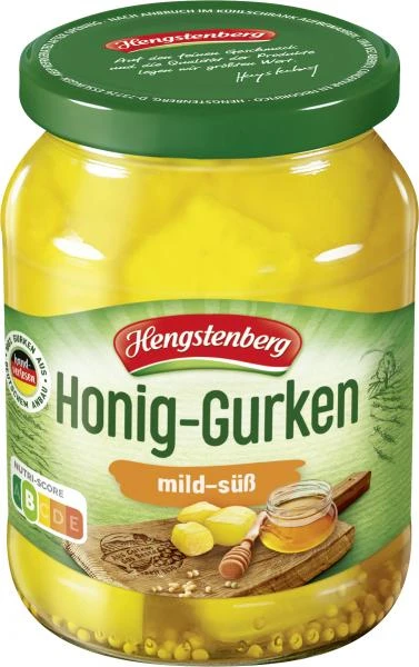 Hengstenberg Honig-Gurken Mild-süß 1 Hengstenberg Honig-Gurken Mild-süß