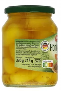Hengstenberg Honig-Gurken Mild-süß 5 Hengstenberg Honig-Gurken Mild-süß -Lebensmittel Verkäufe 4502040397 40081588 03