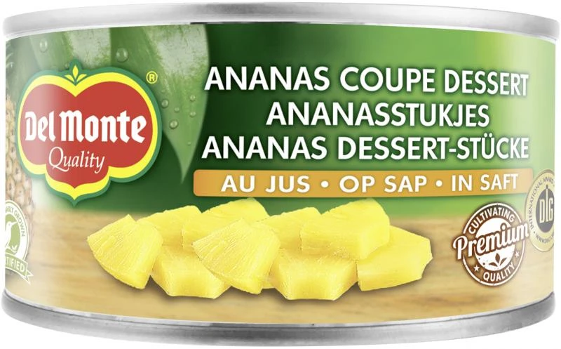 Del Monte Ananas Dessert-Stücke In Saft 1 Del Monte Ananas Dessert-Stücke In Saft