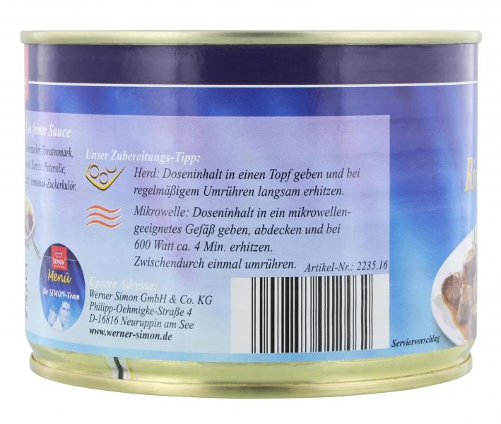 Simon Delikatess Rindergulasch In Feiner Sauce 4 Simon Delikatess Rindergulasch In Feiner Sauce – Bild 4