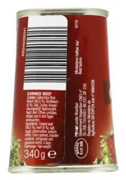 Rio Plata Corned Beef -Lebensmittel Verkäufe 4502050013 4002442200341 03