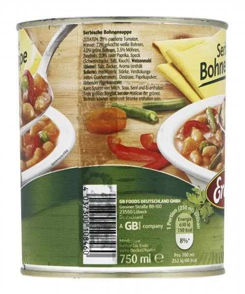 Erasco Serbische Bohnensuppe 3 Erasco Serbische Bohnensuppe – Bild 3