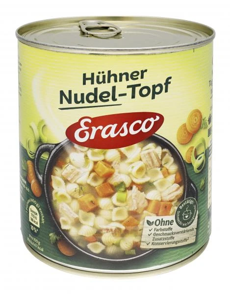 Erasco Hühner Nudel-Topf 1 Erasco Hühner Nudel-Topf