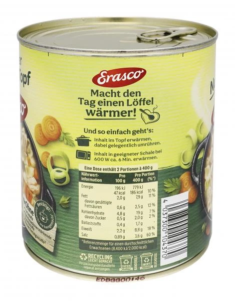 Erasco Hühner Nudel-Topf 2 Erasco Hühner Nudel-Topf – Bild 2