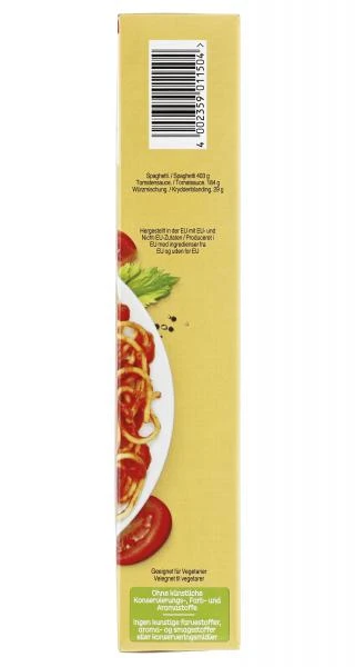 Mirácoli Spaghetti Mit Tomatensauce 2 Mirácoli Spaghetti Mit Tomatensauce – Bild 2