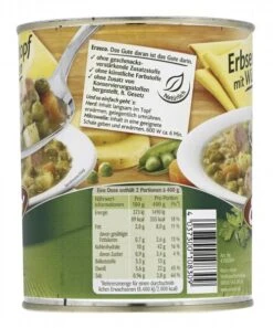 Erasco Erbsen-Eintopf Mit Würstchen 5 Erasco Erbsen-Eintopf Mit Würstchen -Lebensmittel Verkäufe 4502050062 4037300108309 03.jpg