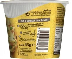 Maggi 5 Minuten Terrine Kartoffelbrei Mit Erbsen & Möhren 9 Maggi 5 Minuten Terrine Kartoffelbrei Mit Erbsen & Möhren -Lebensmittel Verkäufe 4502050308 7613037639568 05.jpg