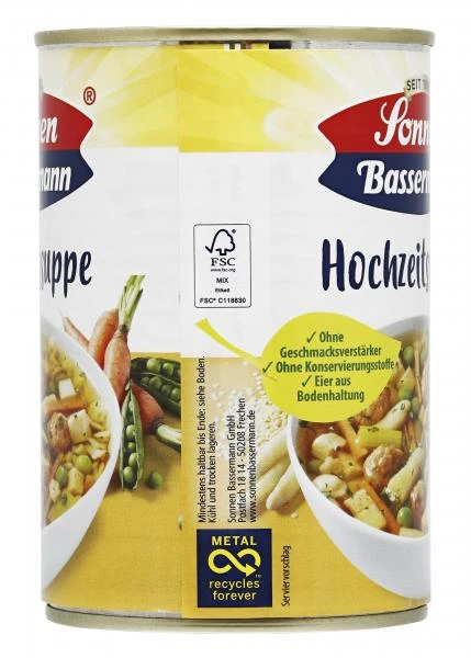 Sonnen Bassermann Hochzeits Suppe 3 Sonnen Bassermann Hochzeits Suppe – Bild 3