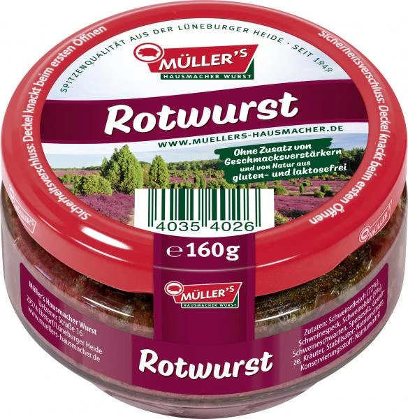 Müller's Rotwurst 1 Müller's Rotwurst