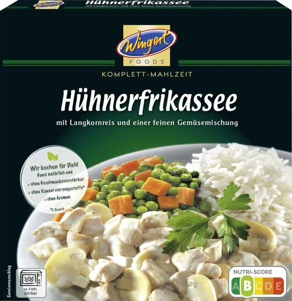 Wingert Foods Hühnerfrikassee 1 Wingert Foods Hühnerfrikassee