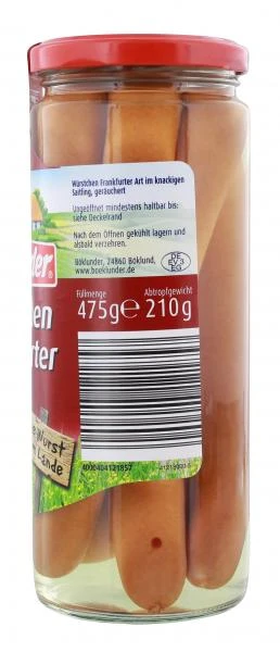 Böklunder Würstchen Frankfurter Art 2 Böklunder Würstchen Frankfurter Art – Bild 2