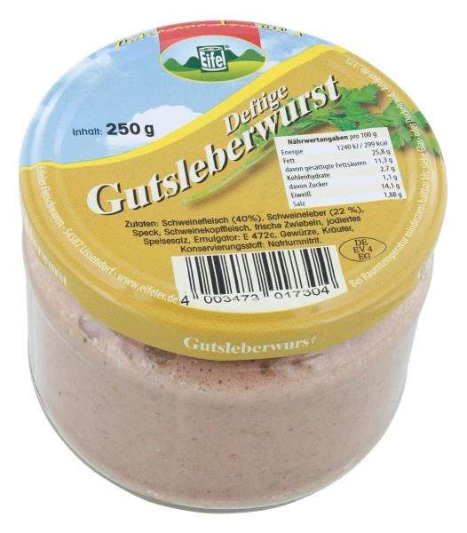 Eifel Deftige Gutsleberwurst 1 Eifel Deftige Gutsleberwurst