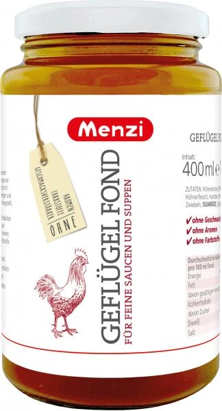 Menzi Geflügel-Fond 1 Menzi Geflügel-Fond