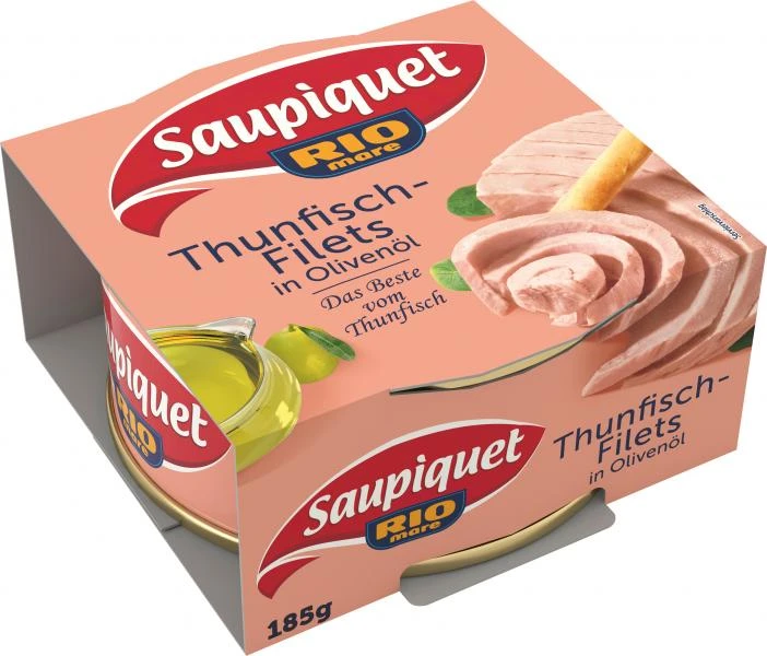 Saupiquet Thunfischfilets In Olivenöl 1 Saupiquet Thunfischfilets In Olivenöl