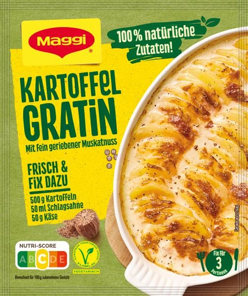 Maggi Fix Für Kartoffel Gratin 1 Maggi Fix Für Kartoffel Gratin