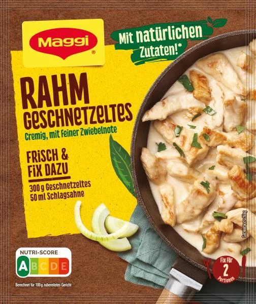 Maggi Fix Für Rahm Geschnetzeltes 1 Maggi Fix Für Rahm Geschnetzeltes