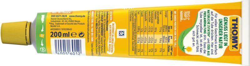 THOMY Delikatess-Mayonnaise 2 THOMY Delikatess-Mayonnaise – Bild 2