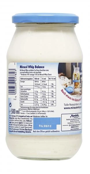 Miracel Whip Balance 2 Miracel Whip Balance – Bild 2