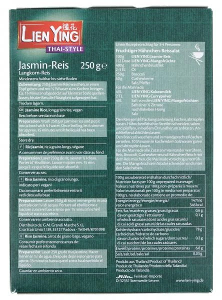 Lien Ying Thai-Style Jasmin Reis 2 Lien Ying Thai-Style Jasmin Reis – Bild 2