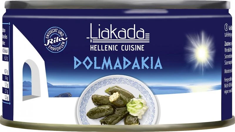 Liakada Domadakia Weinblätter Mit Reis 1 Liakada Domadakia Weinblätter Mit Reis