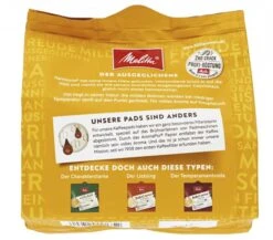 Melitta Harmonie Mild Kaffeepads 6 Melitta Harmonie Mild Kaffeepads -Lebensmittel Verkäufe 4502090291 4002720001752 03.jpg