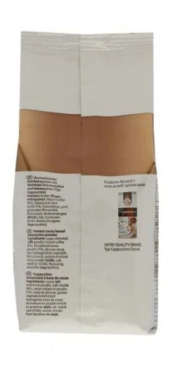 Satro Cappuccino Mit Feiner Kakaonote -Lebensmittel Verkäufe 4502090612 4015767814629 03
