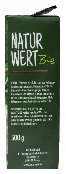 NaturWert Bio Spitzenkaffee 4 NaturWert Bio Spitzenkaffee – Bild 4