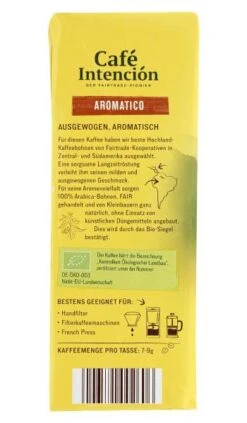 Darboven Café Intención Aromatico Gemahlen 7 Darboven Café Intención Aromatico Gemahlen -Lebensmittel Verkäufe 4502090945 4006581002606 04.jpg