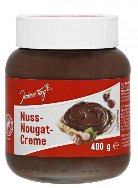 Jeden Tag Nuss-Nougat-Creme 1 Jeden Tag Nuss-Nougat-Creme