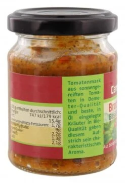Demeter Bio Brotaufstrich Basilikum-Tomate 5 Demeter Bio Brotaufstrich Basilikum-Tomate -Lebensmittel Verkäufe 4502100648 4045178003954 03.jpg