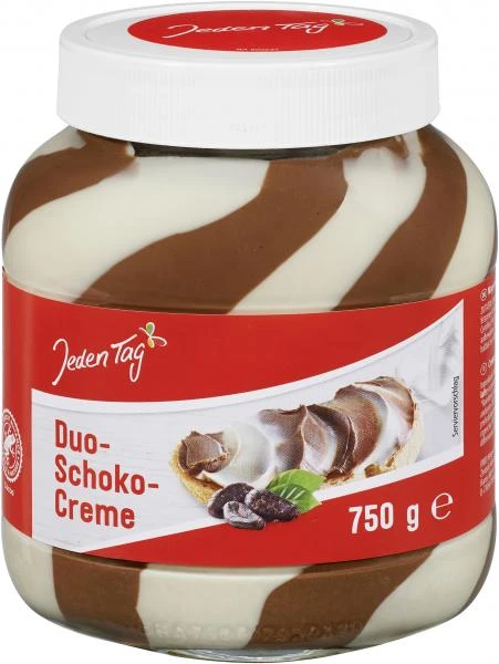 Jeden Tag Duo-Schoko-Creme 1 Jeden Tag Duo-Schoko-Creme