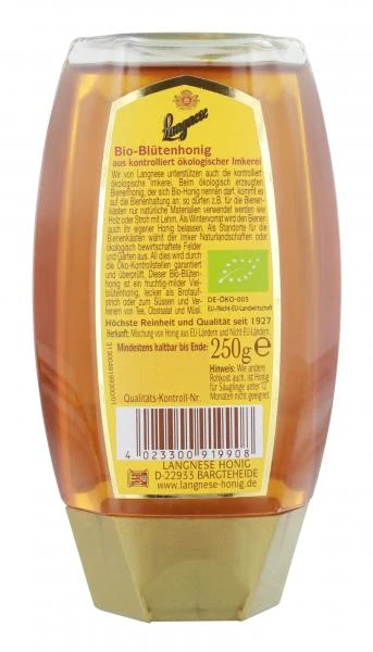 Langnese Flotte Biene Bio-Blütenhonig 2 Langnese Flotte Biene Bio-Blütenhonig – Bild 2