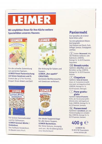 Leimer Paniermehl 2 Leimer Paniermehl – Bild 2