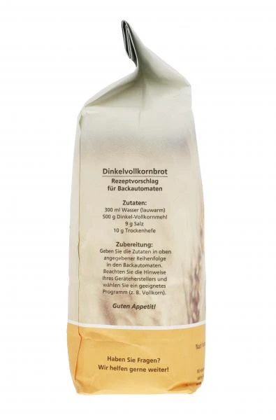 Mühle Erks Bioland Vollkorn Dinkelmehl 4 Mühle Erks Bioland Vollkorn Dinkelmehl – Bild 4