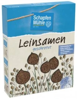 Schapfenmühle Leinsamen Geschrotet
